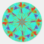 muppet face ki2 ronde sticker (Voorkant)