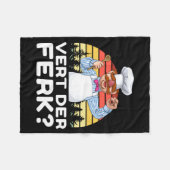 Muppet Show Swedish Chef Expletive New Funny Stic  Fleece Deken (Voorkant (Horizontaal))