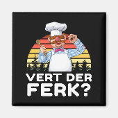 Muppet Show Swedish Chef Expletive New Funny Stic  Magneet (Voorkant)