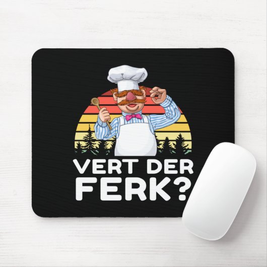 Muppet Show Swedish Chef Expletive New Funny Stic Muismat (Met muis)