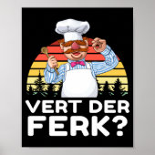Muppet Show Swedish Chef Expletive New Funny Stic  Poster (Voorkant)