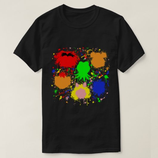 Muppet Splatter Classic T-Shirt (Design voorkant)