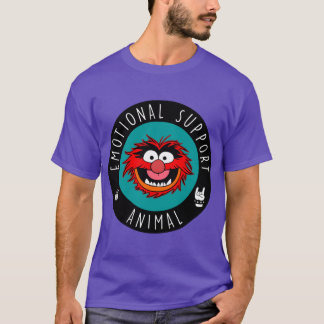 Muppets Dier Emotionele Ondersteuning Dier Drummer T-shirt