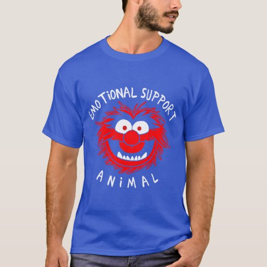 Muppets Emotional Support Animal boy retro T-shirt (Voorkant)