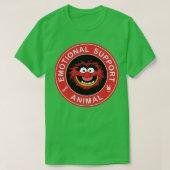 Muppets Emotionele Ondersteuning Dierlijke Telefoo T-shirt (Design voorkant)