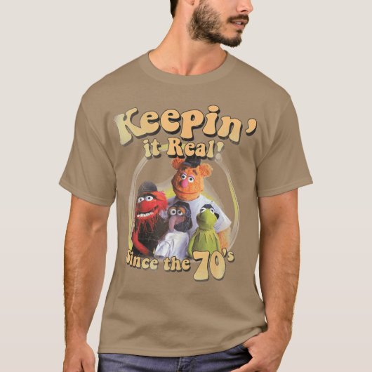 Muppets Keepin It Real retro vintage T-shirt (Voorkant)