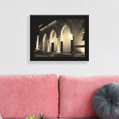 Murabba Palace Arches bij nacht Canvas Afdruk (Insitu (Woonkamer))