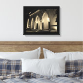 Murabba Palace Arches bij nacht Canvas Afdruk (Insitu (Slaapkamer))