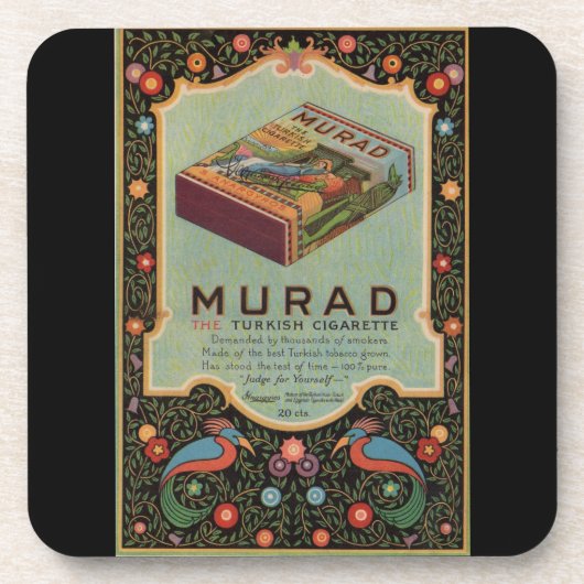 Murad Cigaretten Drankjes Onderzetter (Voorkant)
