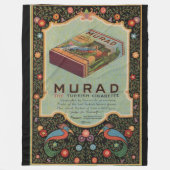 Murad Cigaretten Fleece Deken (Voorkant)