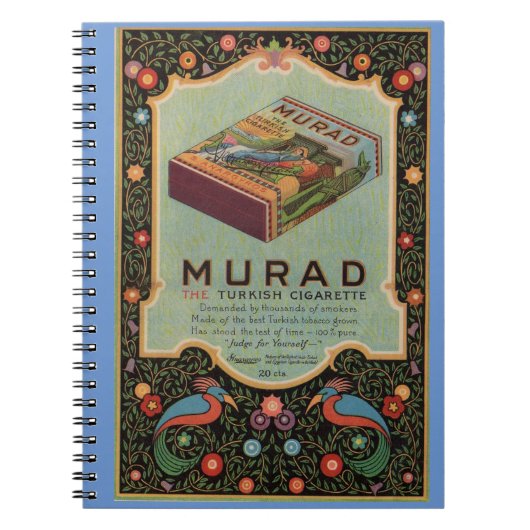Murad Cigaretten Notitieboek (Voorkant)