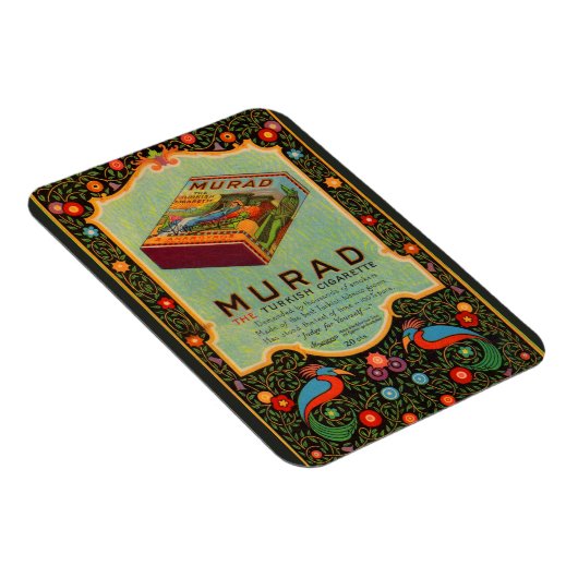 Murad Sigaretten en sigaretten uit 1920 Magneet (Rechterzijde)