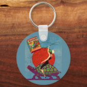 Murad sigarettendame rijder reuzenschildpad sleutelhanger (Voorkant)