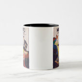 Murad Turks sigaretten 2 Tweekleurige Koffiemok (Center)