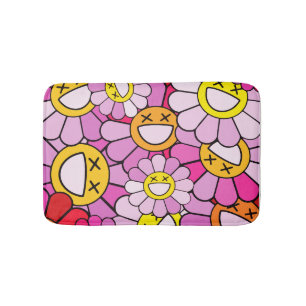 Murakami bloemen badmat