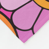 Murakami bloemen fleece deken (Hoek)