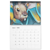 Mural Artwork Street Murals 2021 Home/Kantoor Wall Kalender (Mar 2026)