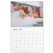 Mural Artwork Street Murals 2021 Home/Kantoor Wall Kalender (Feb 2027)