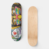Mural Artwork Street Murals Mural Urban Design Persoonlijk Skateboard (Voorkant)