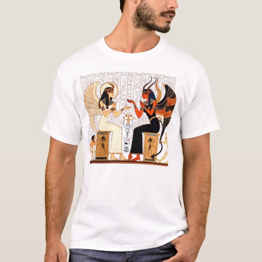 Mural of angels and devils t-shirt (Voorkant)