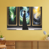Mural of the Unknown Canvas Afdruk (Insitu (Woonkamer))