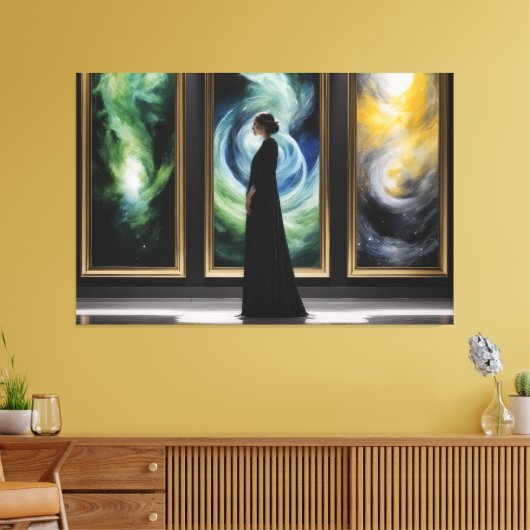 Mural of the Unknown Canvas Afdruk (Insitu (Woonkamer))