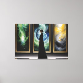 Mural of the Unknown Canvas Afdruk