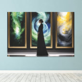 Mural of the Unknown Canvas Afdruk (Insitu (Houten vloer))