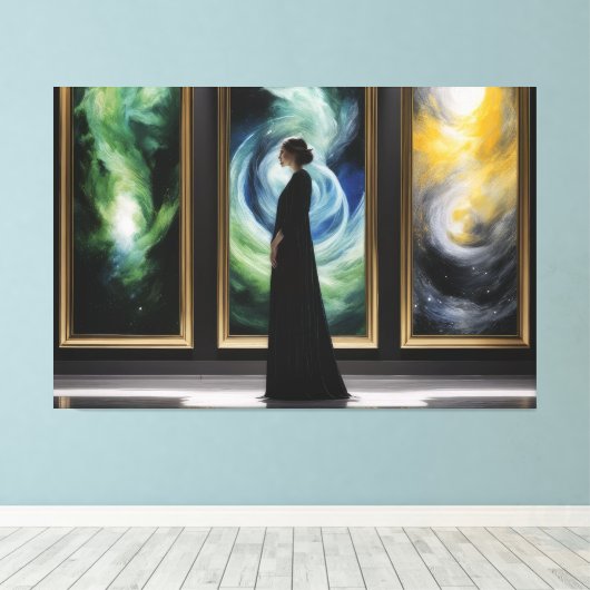 Mural of the Unknown Canvas Afdruk (Insitu (Houten vloer))
