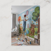 Mural Painter  Visitekaartje (Achterkant)