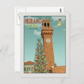 Murano Camapnile Briefkaart (Voorkant / Achterkant)