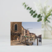 Murano Canals Briefkaart (Staand voorkant)