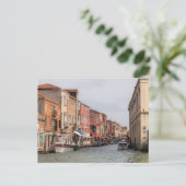Murano Canals Briefkaart (Staand voorkant)
