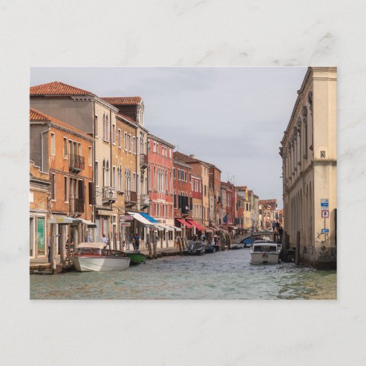 Murano Canals Briefkaart (Voorkant)