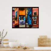 Murano, Italië 4 Aangepast fotocollage Poster (Keuken)
