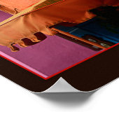 Murano, Italië 4 Aangepast fotocollage Poster (Hoek)