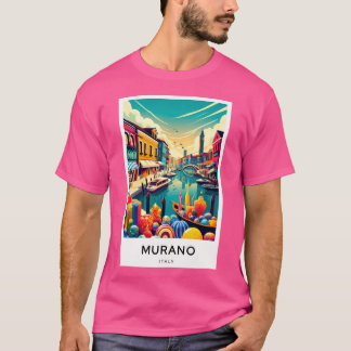 Murano Italië Digital Art Poster T-shirt