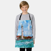 Murano Lighthouse, Venetië, Italië. Schort (Gedragen)