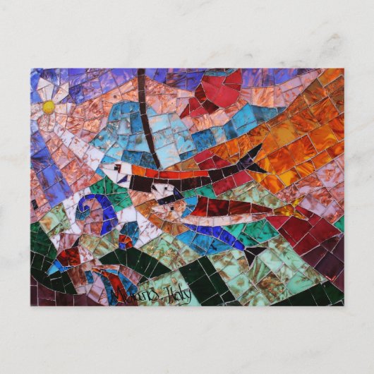 Murano Mosaic Briefkaart (Voorkant)