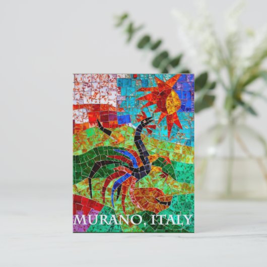 Murano Mosaic II Briefkaart (Staand voorkant)