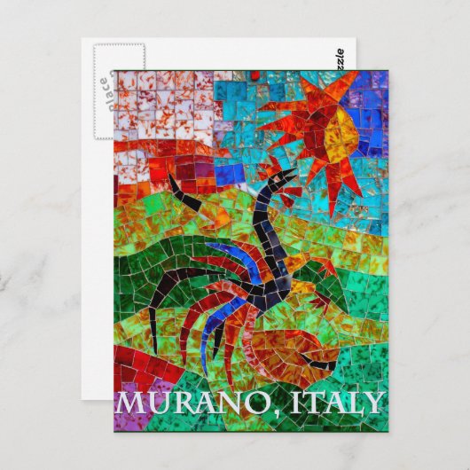 Murano Mosaic II Briefkaart (Voorkant / Achterkant)