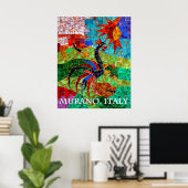 Murano Mosaic II Poster (Thuiskantoor)