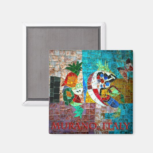 Murano Mosaic III Magneet (Voorkant / Achterkant)