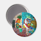 Murano Mosaic III Magneet (Voorkant / Achterkant)