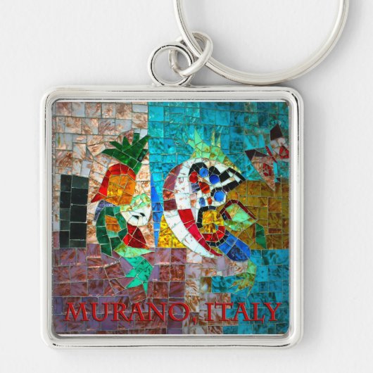 Murano Mosaic III Sleutelhanger (Voorkant)