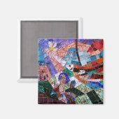 Murano Mosaic Magneet (Voorkant / Achterkant)