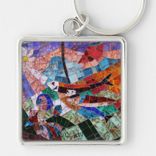 Murano Mosaic Sleutelhanger