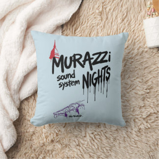 Murazzi Sound System Nights - Drip Spray Editie Kussen