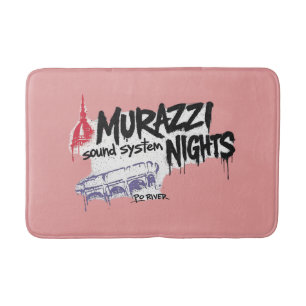 Murazzi Sound System Nights - Urbane Graffiti Badmat