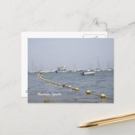 Murcia, Spanje boten in de haven Briefkaart